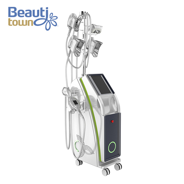 cryolipolysis machine 4 handle 5 different size workheads suitable for all body area