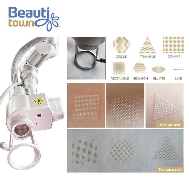 Newest Non Ablative Beauty Body Face Fractional Co2 Laser Skin Resurfacing Acne Scar Removal Skin Equipment