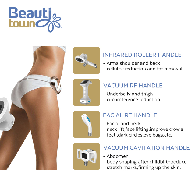 40k Ultrasonic 4 in 1 Skin Tightening Weight Loss Fat Reduce Rf Cavitation Machine Korea Best Sale Clinic Use