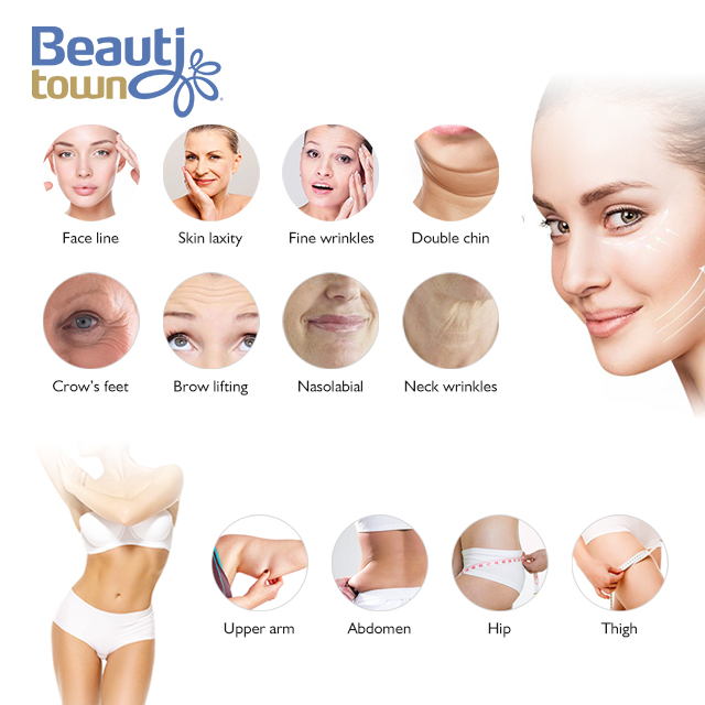 Hifu Facial Stretch Marks Skin Rejuvenation Newest 3D Beauty Machine